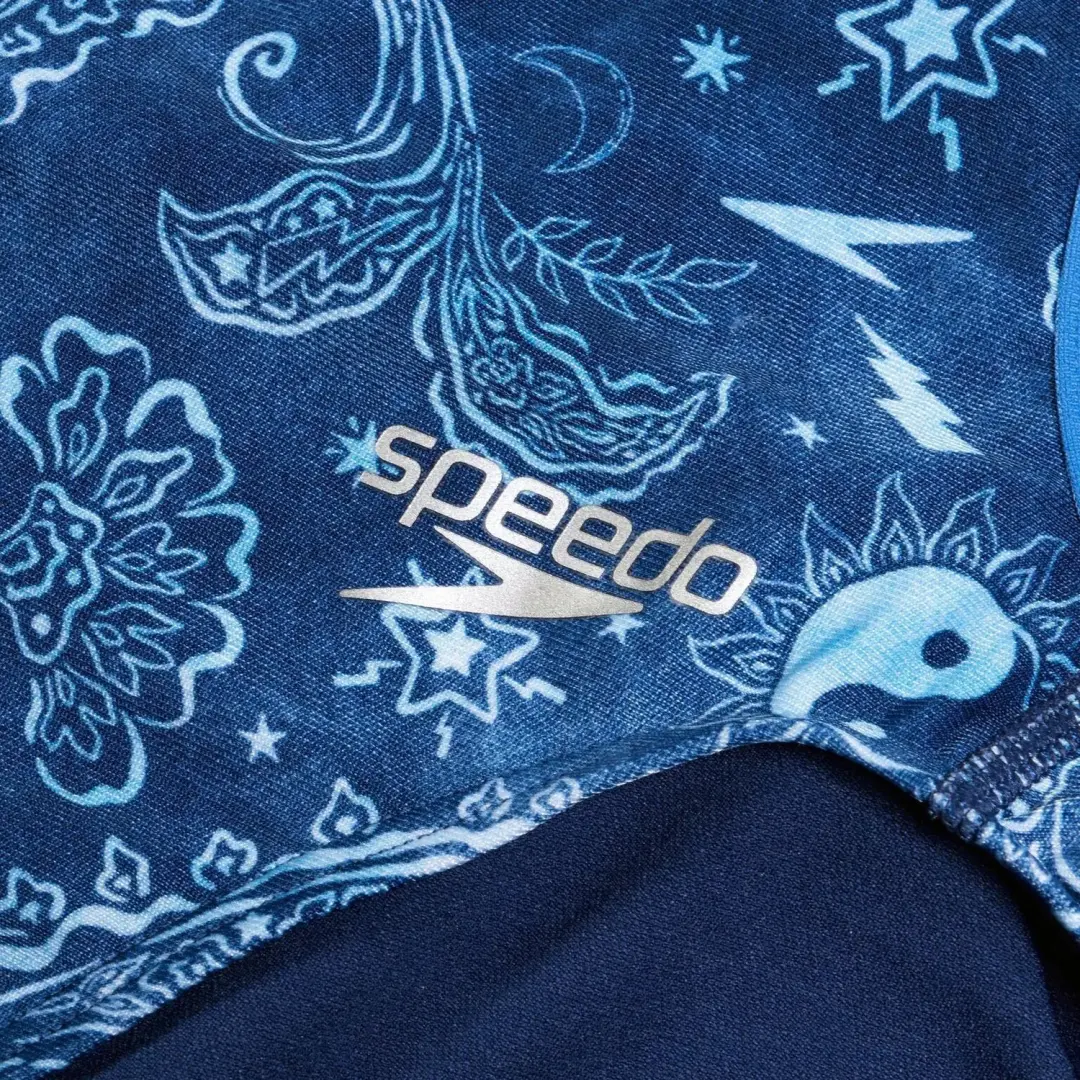 Speedo End+ Allov Dig VBack Dames Zwempak - Hemelsblauw - afbeelding 2 van 2