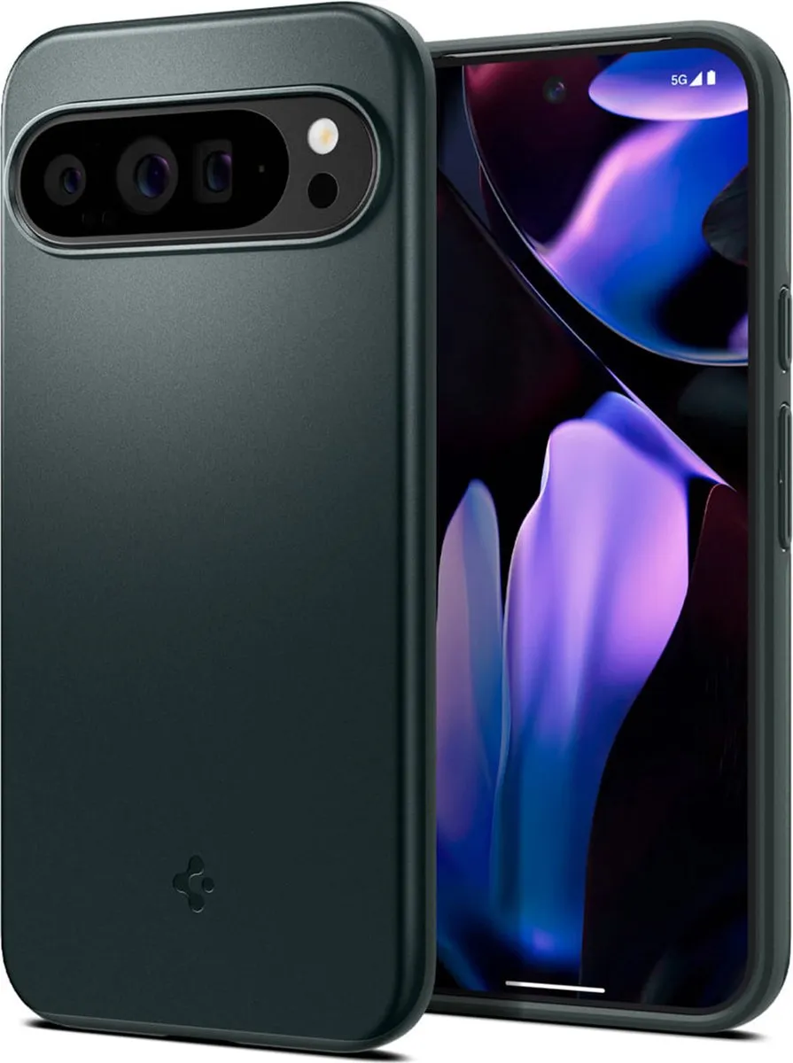 Spigen Thin Fit Hoesje ACS07733 - Google Pixel 9 Pro XL - Groen
