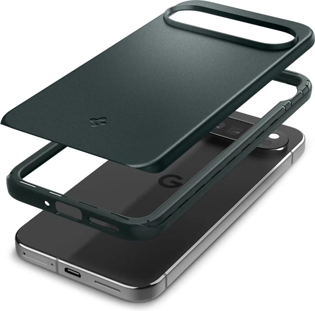 Spigen Thin Fit Hoesje ACS07733 - Google Pixel 9 Pro XL - Groen