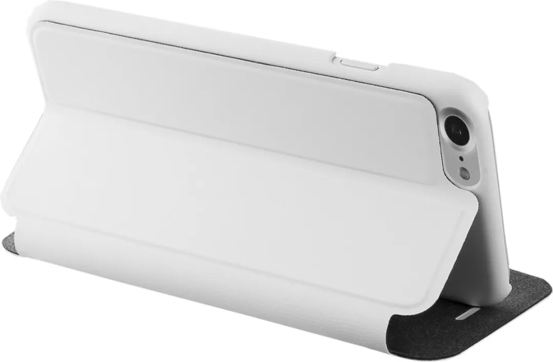 Azuri Booklet Ultra Thin iPhone Hoesje - 1 Pasje - Wit