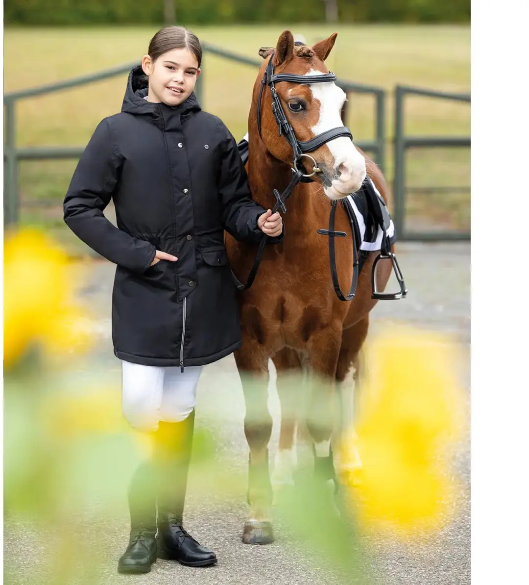 Winterjas voor kinderen QHP Linde - afbeelding 2 van 2