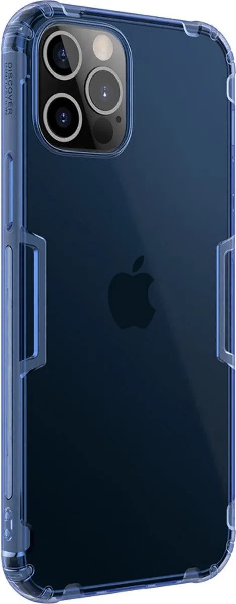 Nillkin Nature TPU Hoesje iPhone 12 Pro Max IP12PM-22 - Donker Blauw - afbeelding 2 van 4