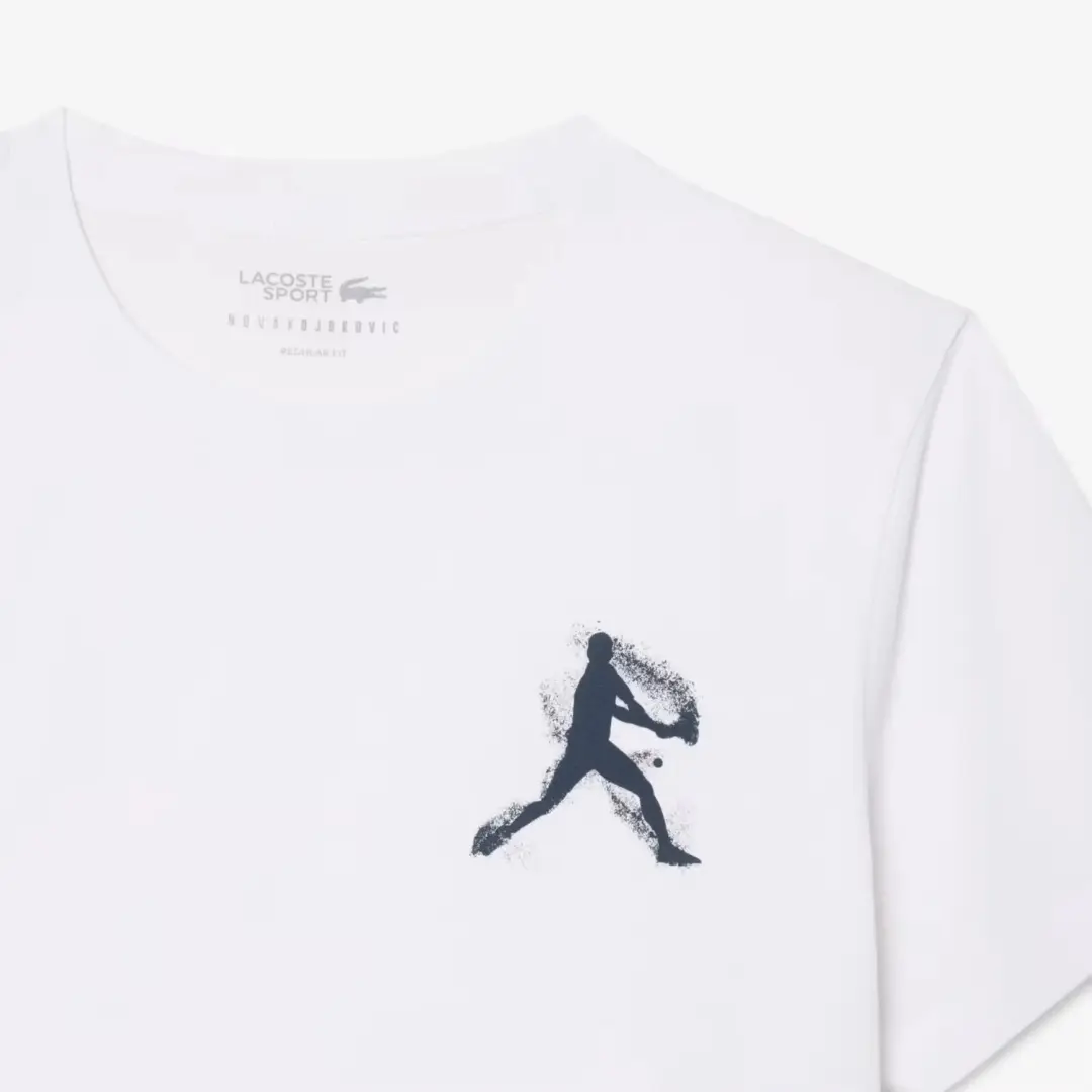 Lacoste Djokovic T-shirt met pet - afbeelding 2 van 2