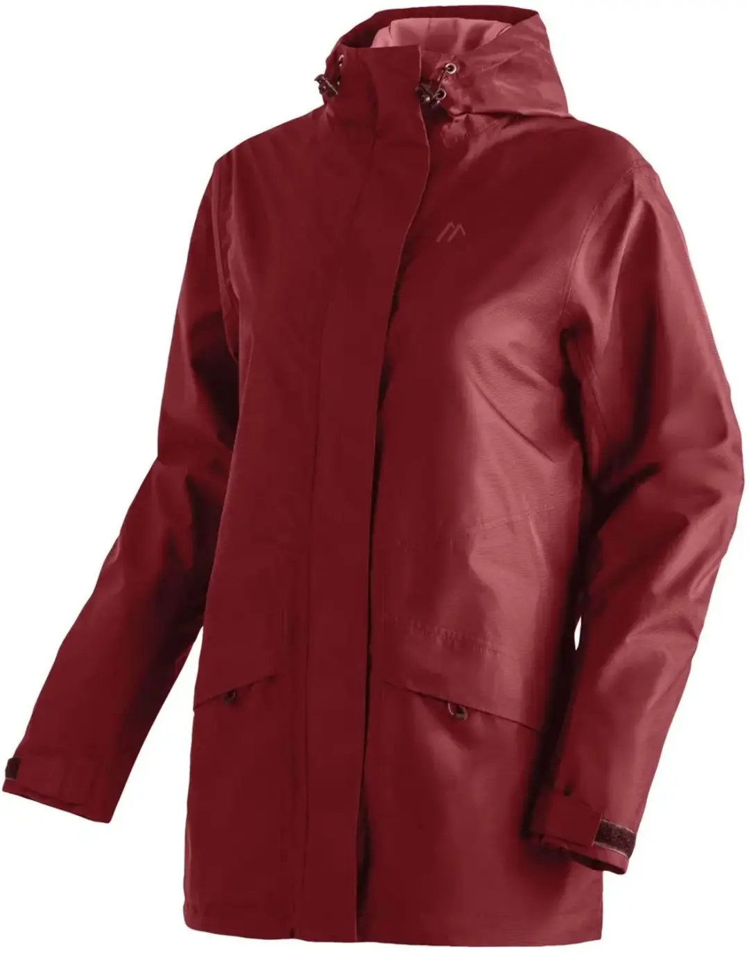 Maier Sports Brocken Long Damesjack met capuchon