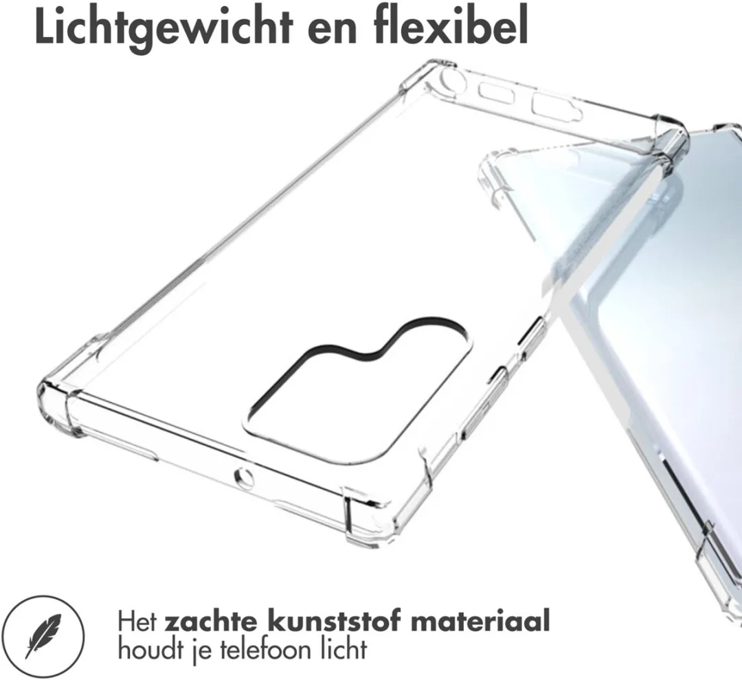Imoshion Hoesje Samsung Galaxy S22 Ultra - Transparant