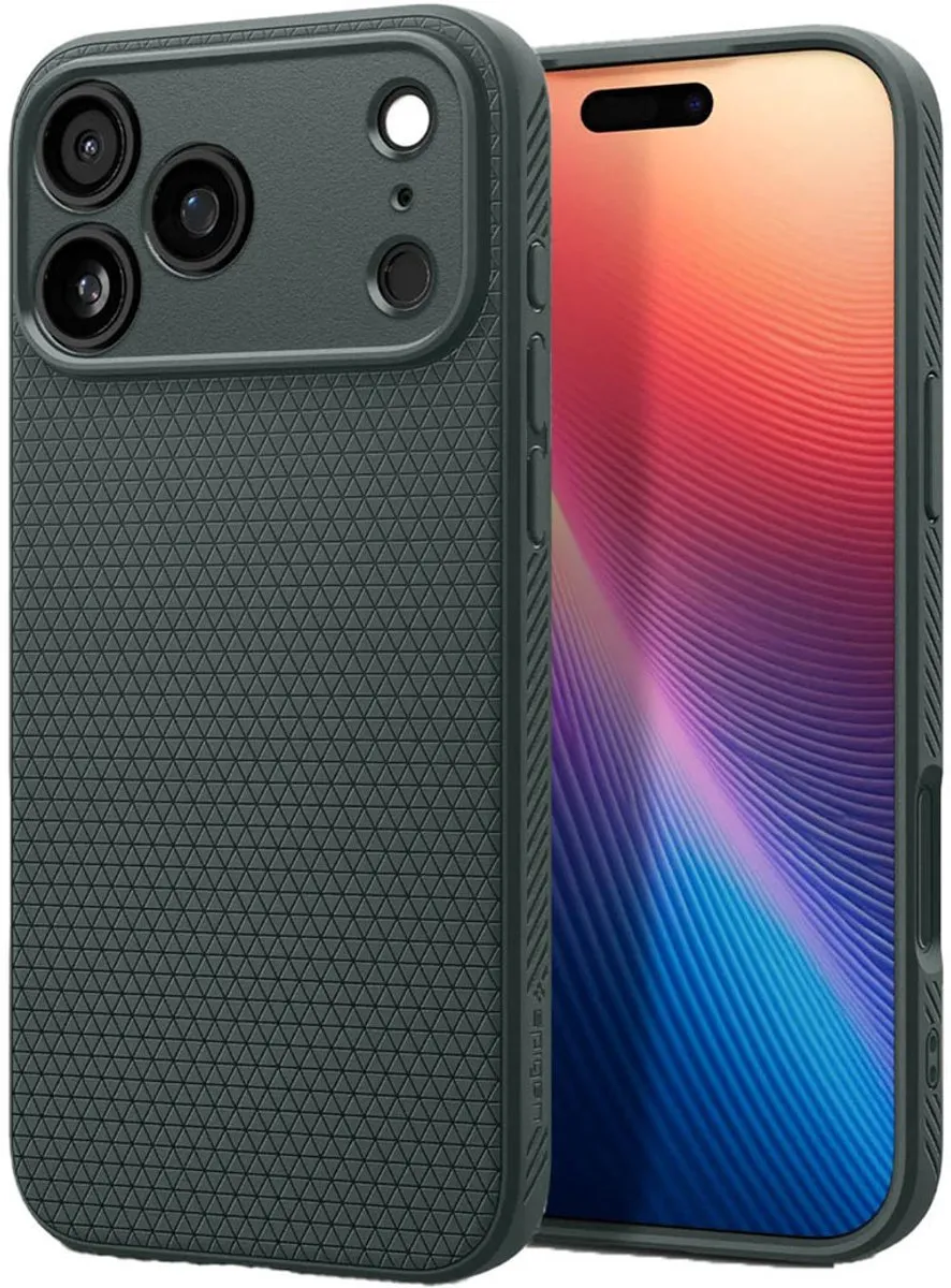 Spigen Liquid Air Hoesje iPhone 17 Pro - Zwart