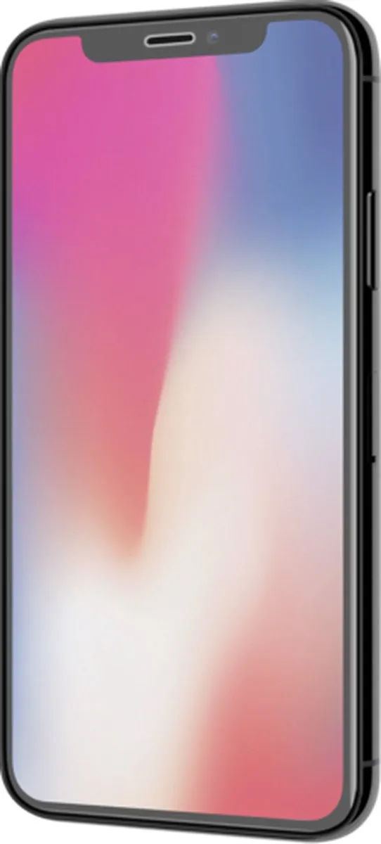 Azuri Curved Tempered Glass Screenprotector - iPhone X/XS/11 Pro - Zwart - afbeelding 6 van 6
