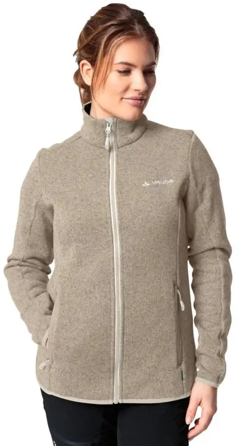 Vaude Rienza IV Damesfleece - Beige, linnen - afbeelding 2 van 2