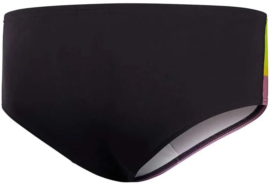 Speedo Allover Digital 14cm Zwemslip - Zwart/Sweet Purple - afbeelding 3 van 4