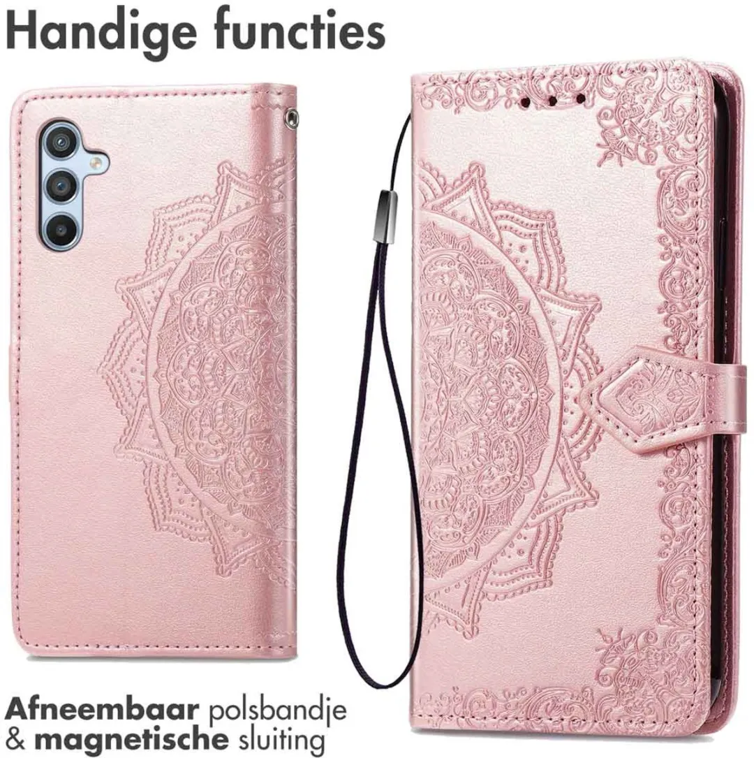 Imoshion Hoesje Samsung Galaxy A54 - Roségoud - 3 Pasjes