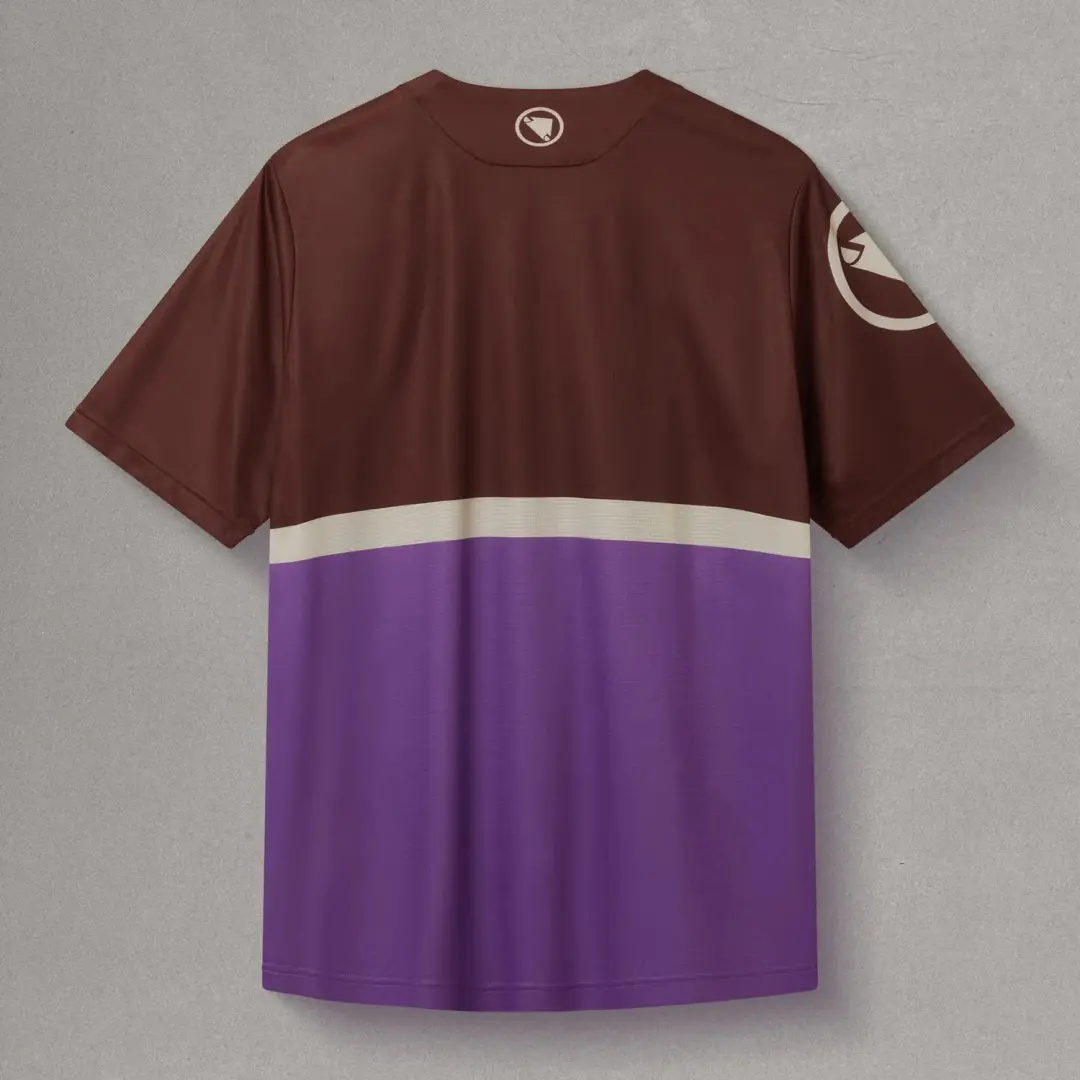 Endura SingleTrack Core II Fietsshirt Korte Mouw - Mahogany - afbeelding 2 van 2