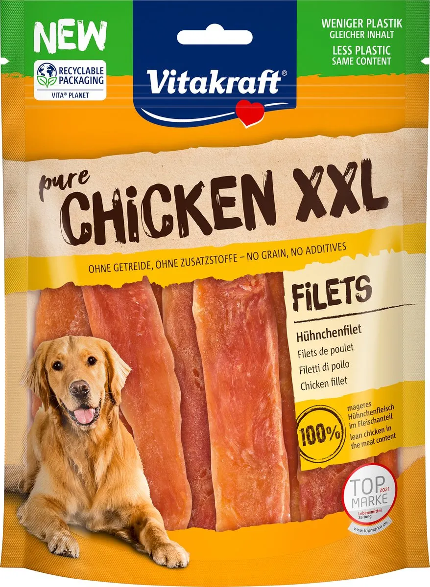 Vitakraft Pure Chicken XXL Kipfilet 250g