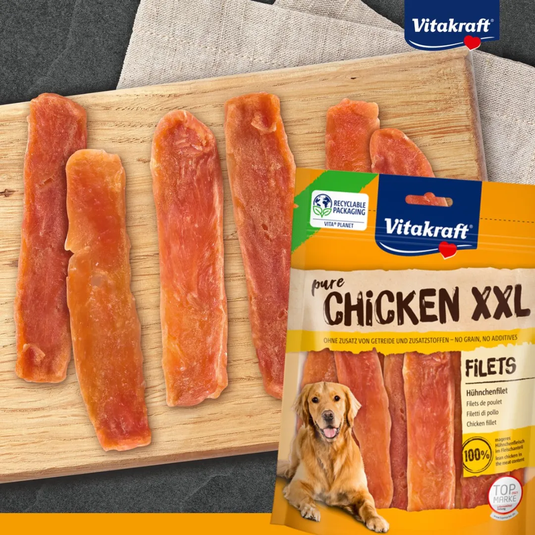 Vitakraft Pure Chicken XXL Kipfilet 250g