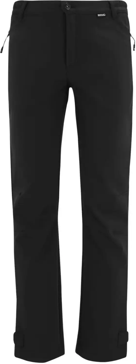 Regatta Geo Softshell Broek Zwart 33 / Regular Man