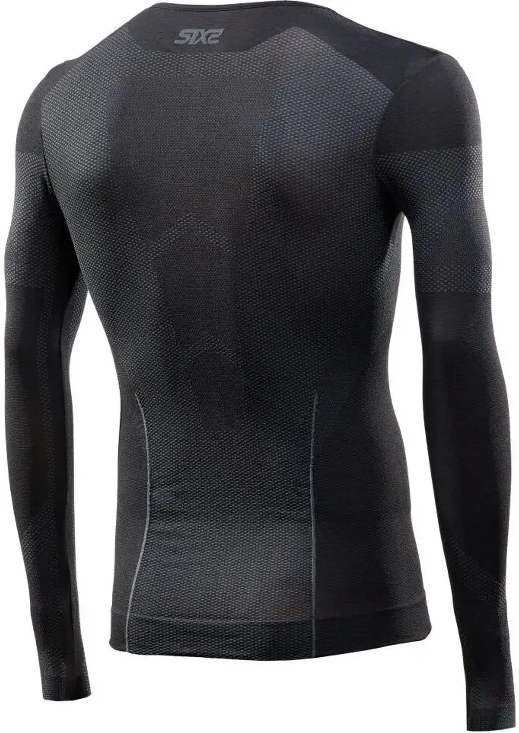 Sixs Langarmshirt Ts2l Bt V2 - Zwart/Donkergrijs - afbeelding 2 van 2