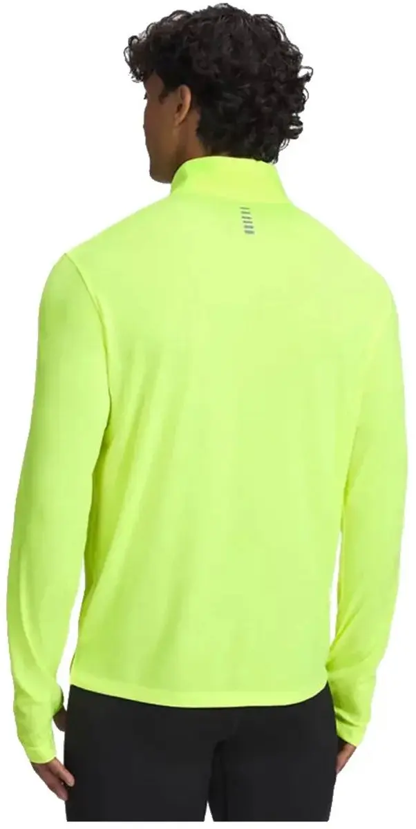 Under Armour Launch 1/4 Zip Longsleeve - Yellow/Reflective - afbeelding 2 van 6