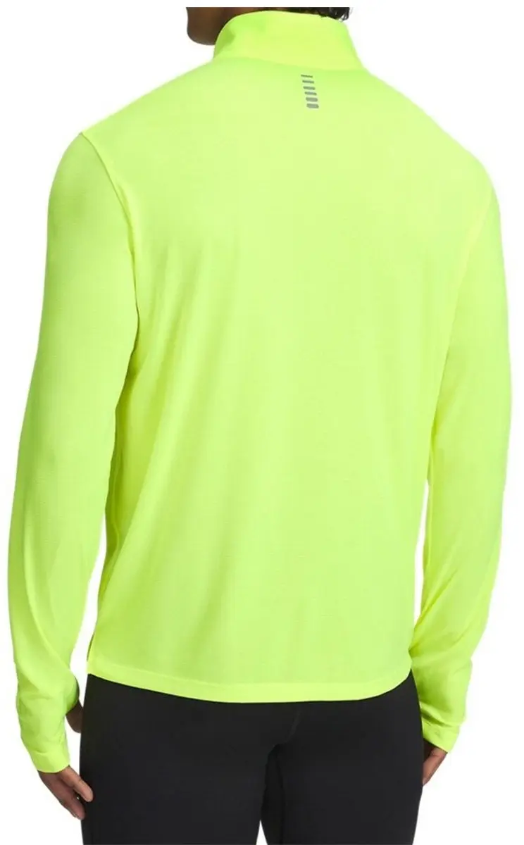 Under Armour Launch 1/4 Zip Longsleeve - Yellow/Reflective - afbeelding 4 van 6