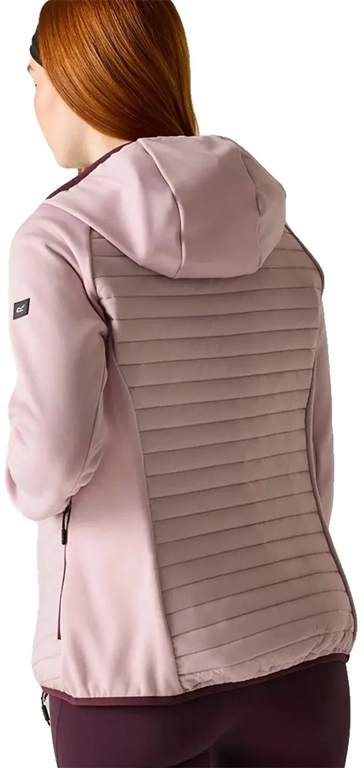Regatta Anderson Hybride Damesjack - Powder Lilac/Fig - 40 - afbeelding 2 van 6