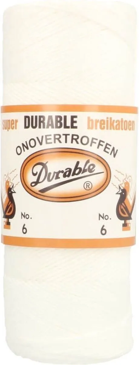 Durable Breikatoen Nr. 6 Wit
