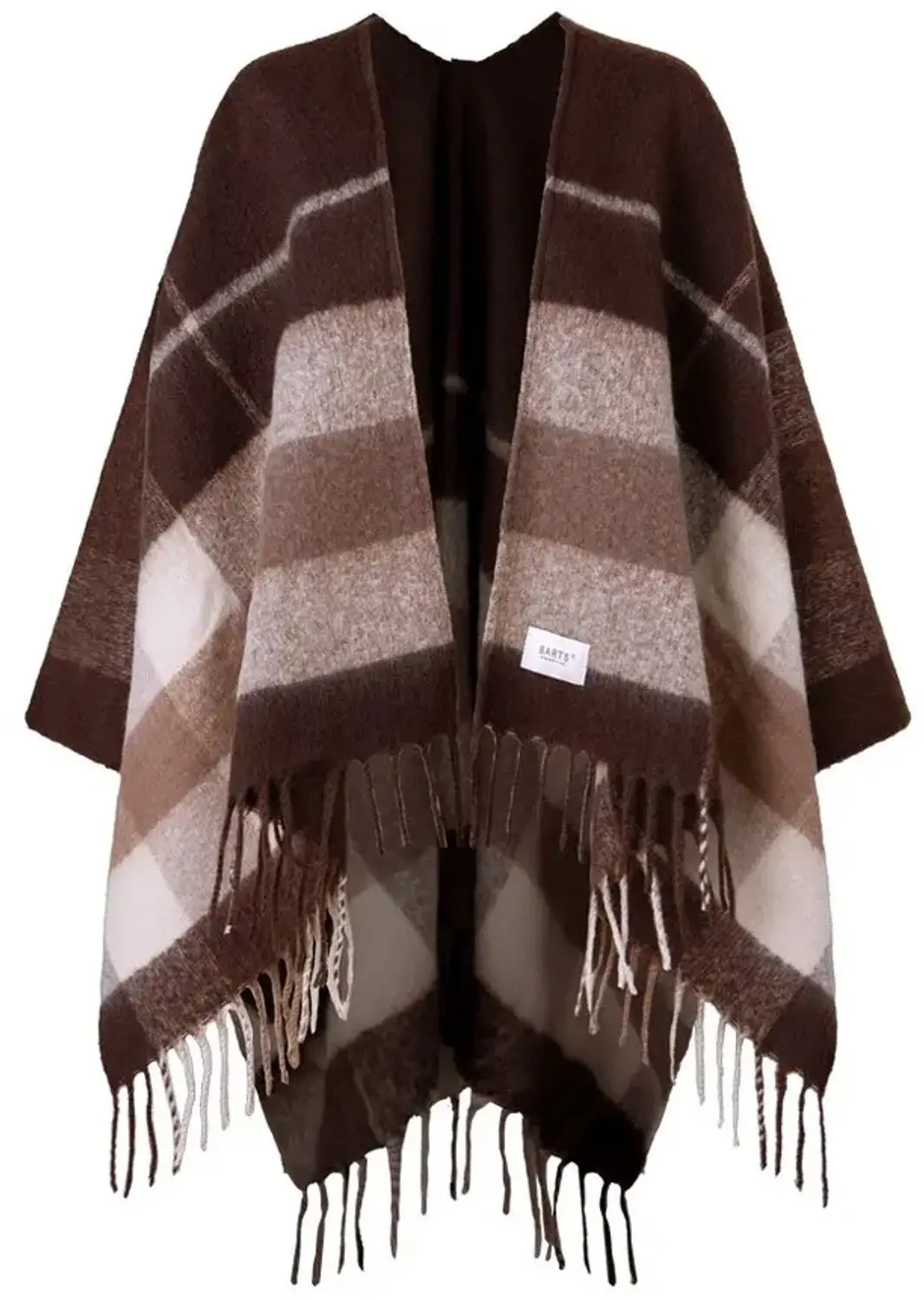 Barts Loche Damesponcho - Beige - afbeelding 3 van 3