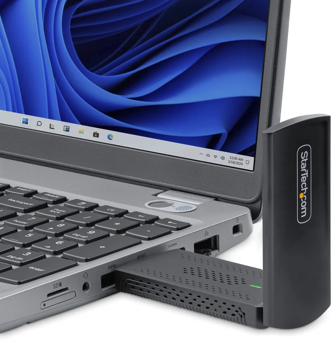 Startech AX54005A-USB-WIFI-6E Netwerkkaart - afbeelding 2 van 6