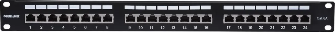 Intellinet 720854 1U Rackmount - Zwart