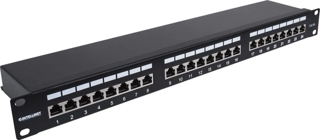 Intellinet 720854 1U Rackmount - Zwart