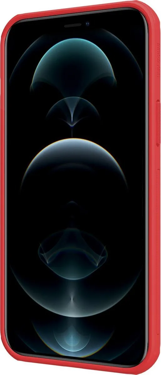 Nillkin Super Frosted Shield Pro iPhone 13 Pro Max - Rood - afbeelding 3 van 6