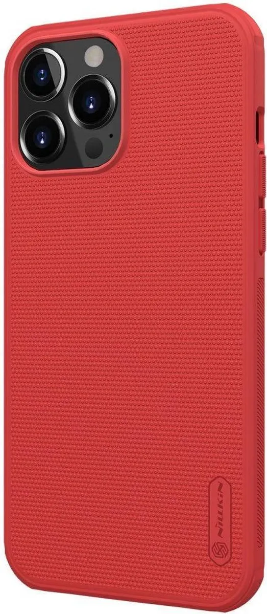 Nillkin Super Frosted Shield Pro iPhone 13 Pro Max - Rood - afbeelding 4 van 6