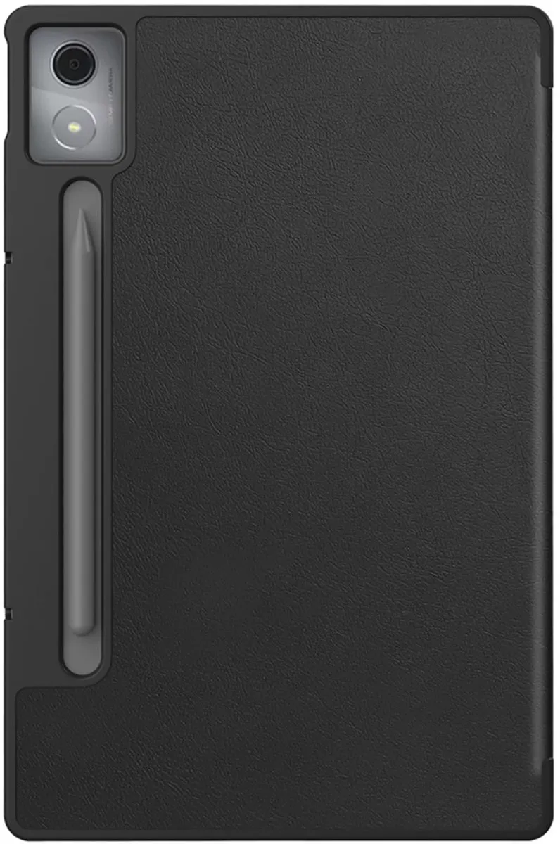 Just in Case Bookcase Hoesje Lenovo Idea Tab Pro 12.7" - Zwart