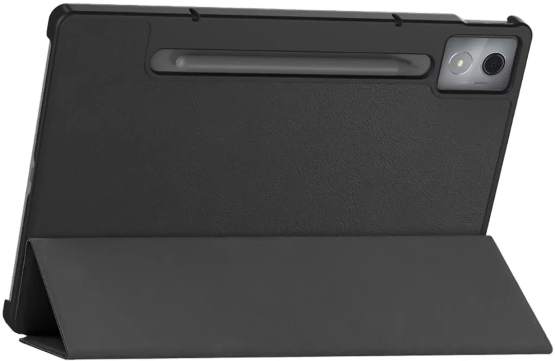 Just in Case Bookcase Hoesje Lenovo Idea Tab Pro 12.7" - Zwart