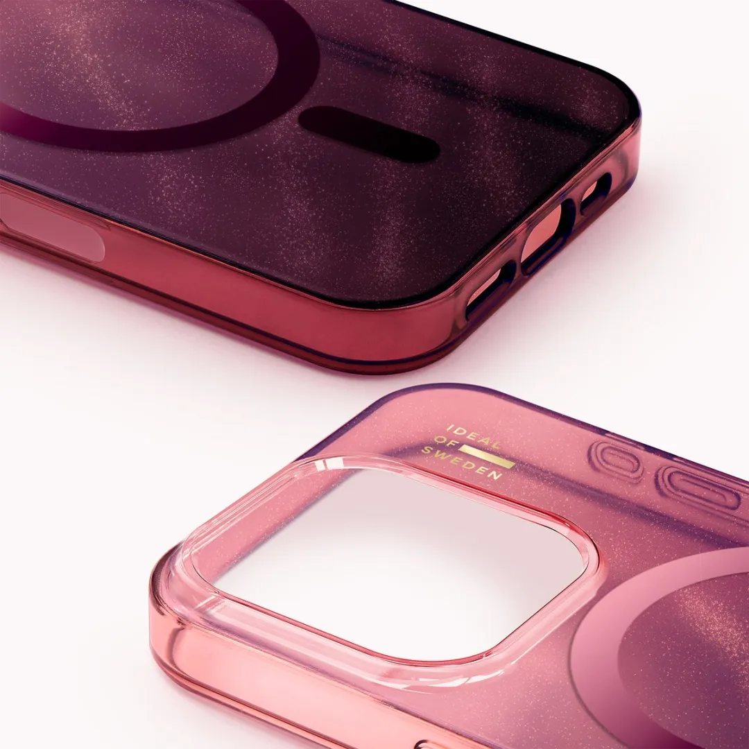 iDeal of Sweden Clear Case iPhone 16 Pro - Rood - MagSafe