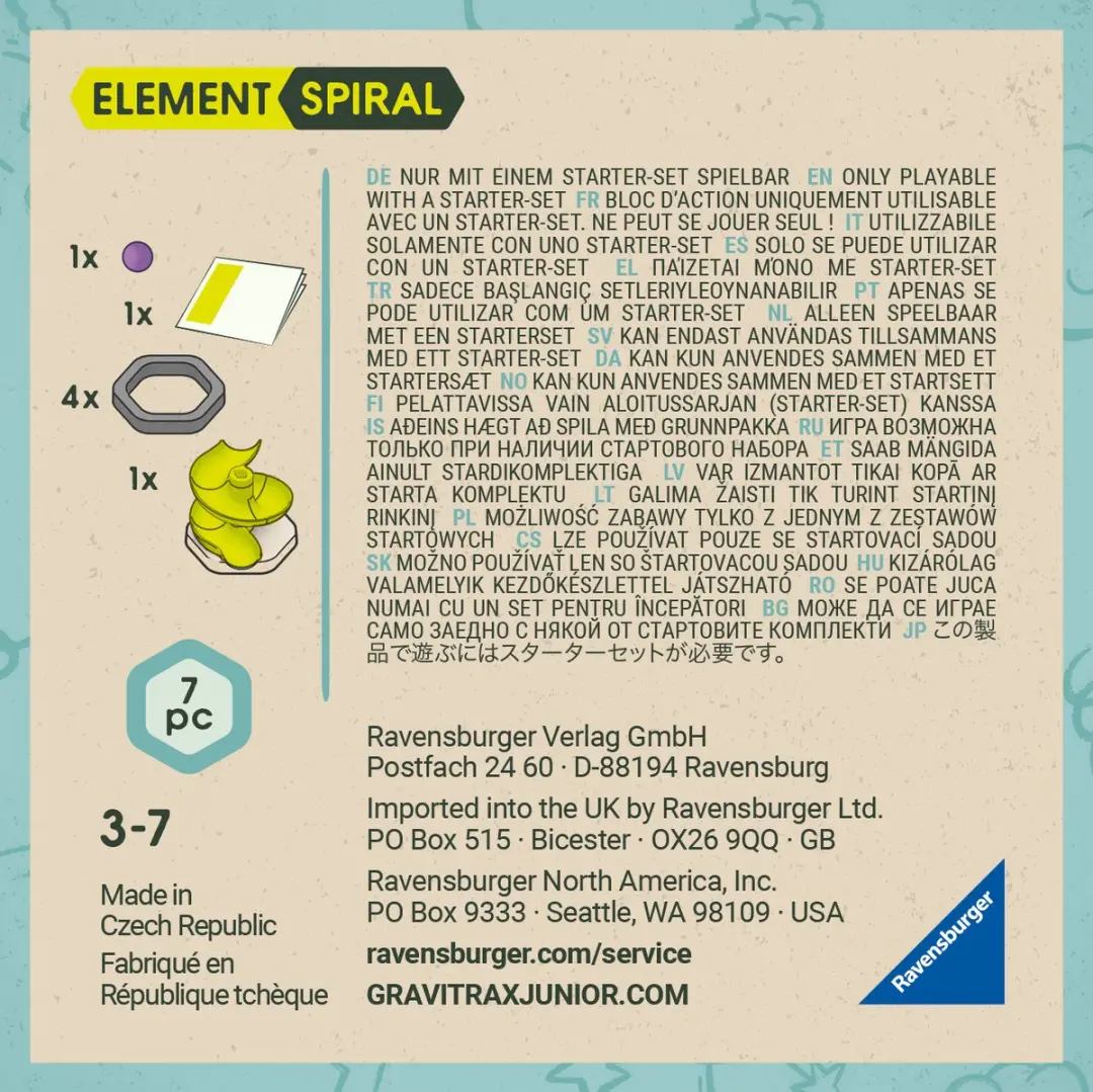 Ravensburger GraviTrax Junior Element Spiral - 12020004 - afbeelding 4 van 5