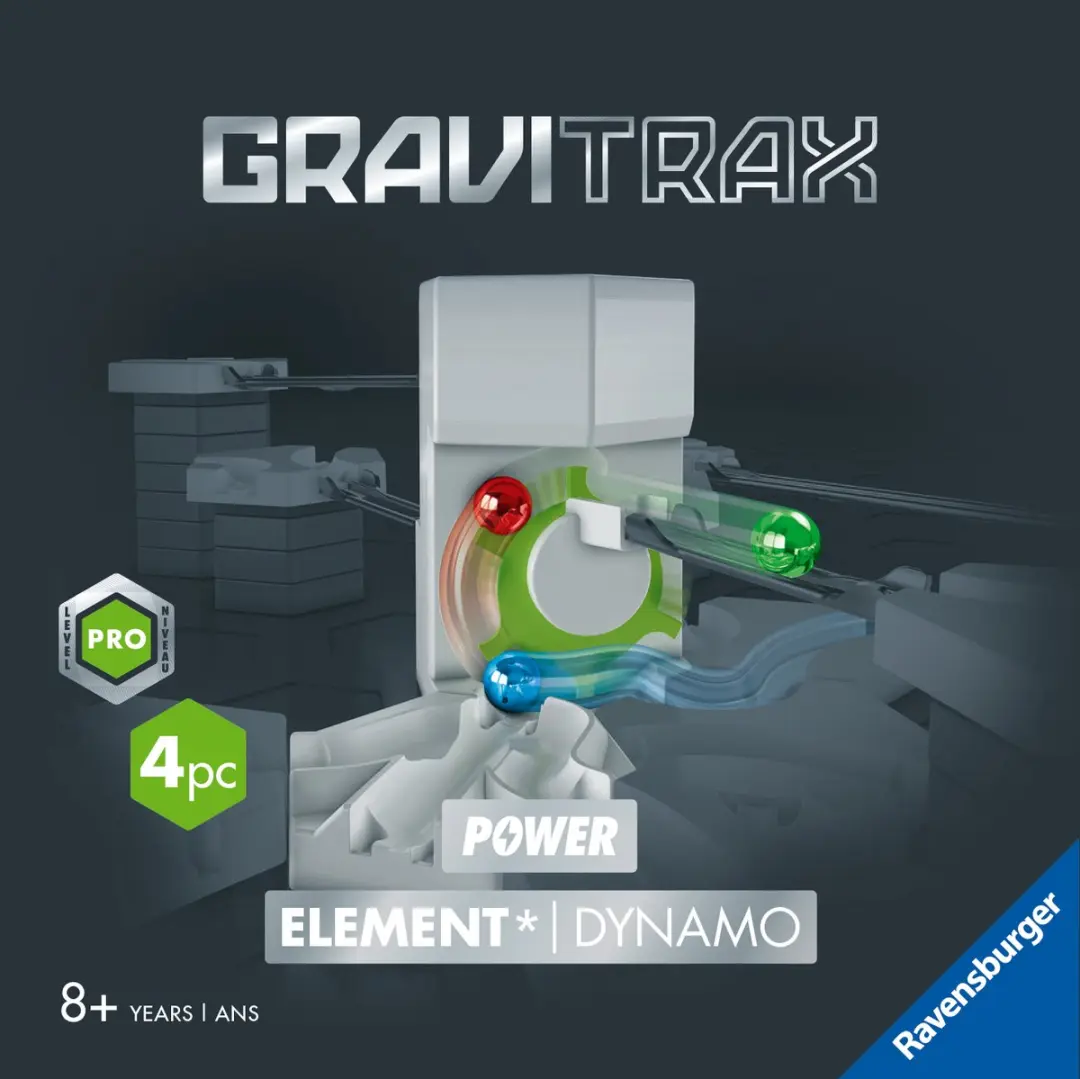 Ravensburger GraviTrax PRO Element Dynamo - 4 Onderdelen - afbeelding 2 van 4