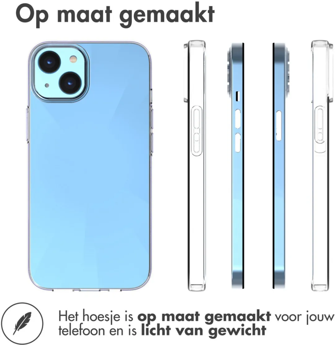 Accezz Hoesje iPhone 14 Transparant