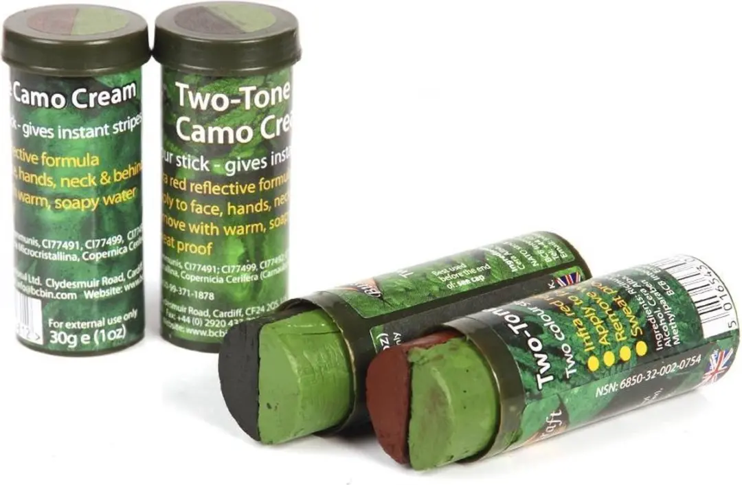 BCB camo stick 2 kleuren 30 gr.