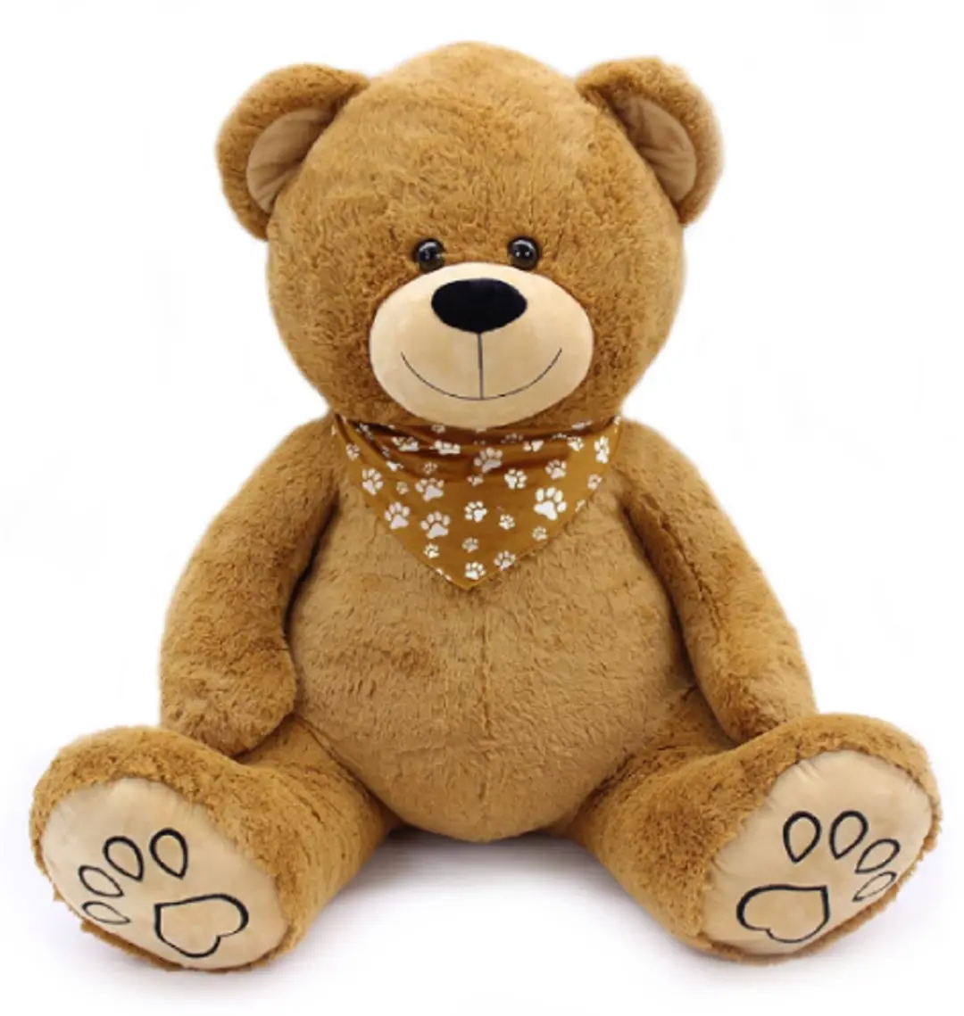 Teddybeer met Bandana Pluche Knuffel 27 cm