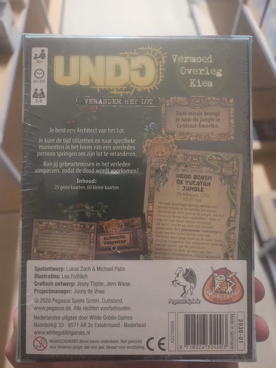 White Goblin Games Undo Op Zoek Naar De Schat WGG2030 - 2-6 Spelers