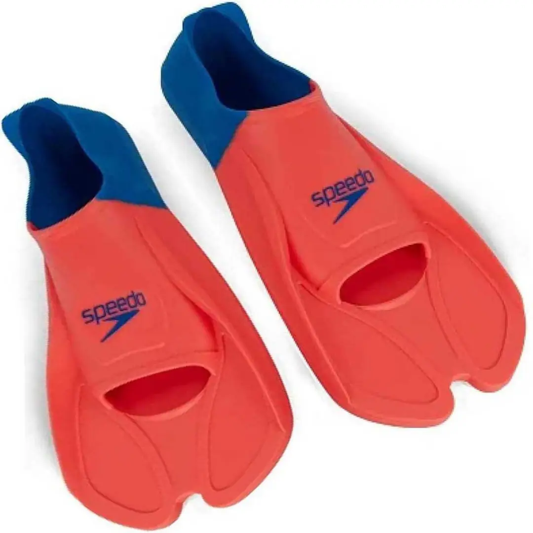 Speedo Training Fin Zwemvliezen 08841-F960 - Oranje/Blauw - afbeelding 4 van 6