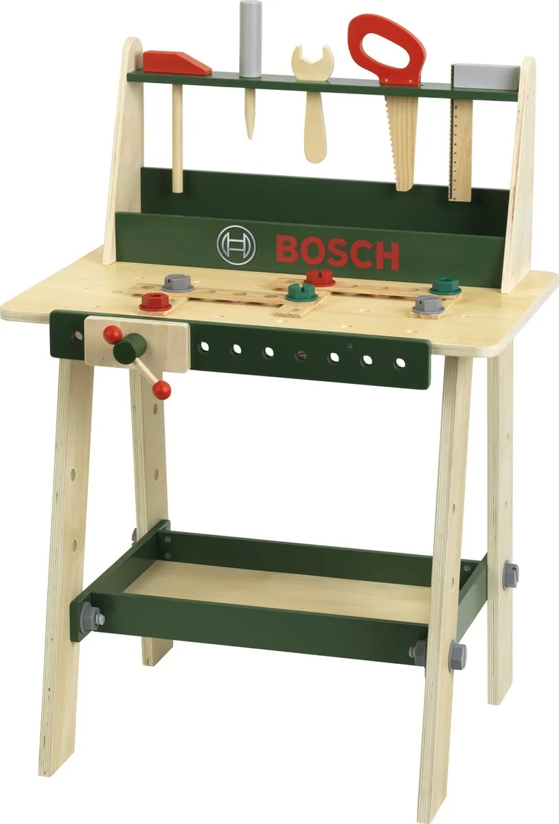 Klein Toys Bosch Mini Speelgoed Werkbank 16-delig