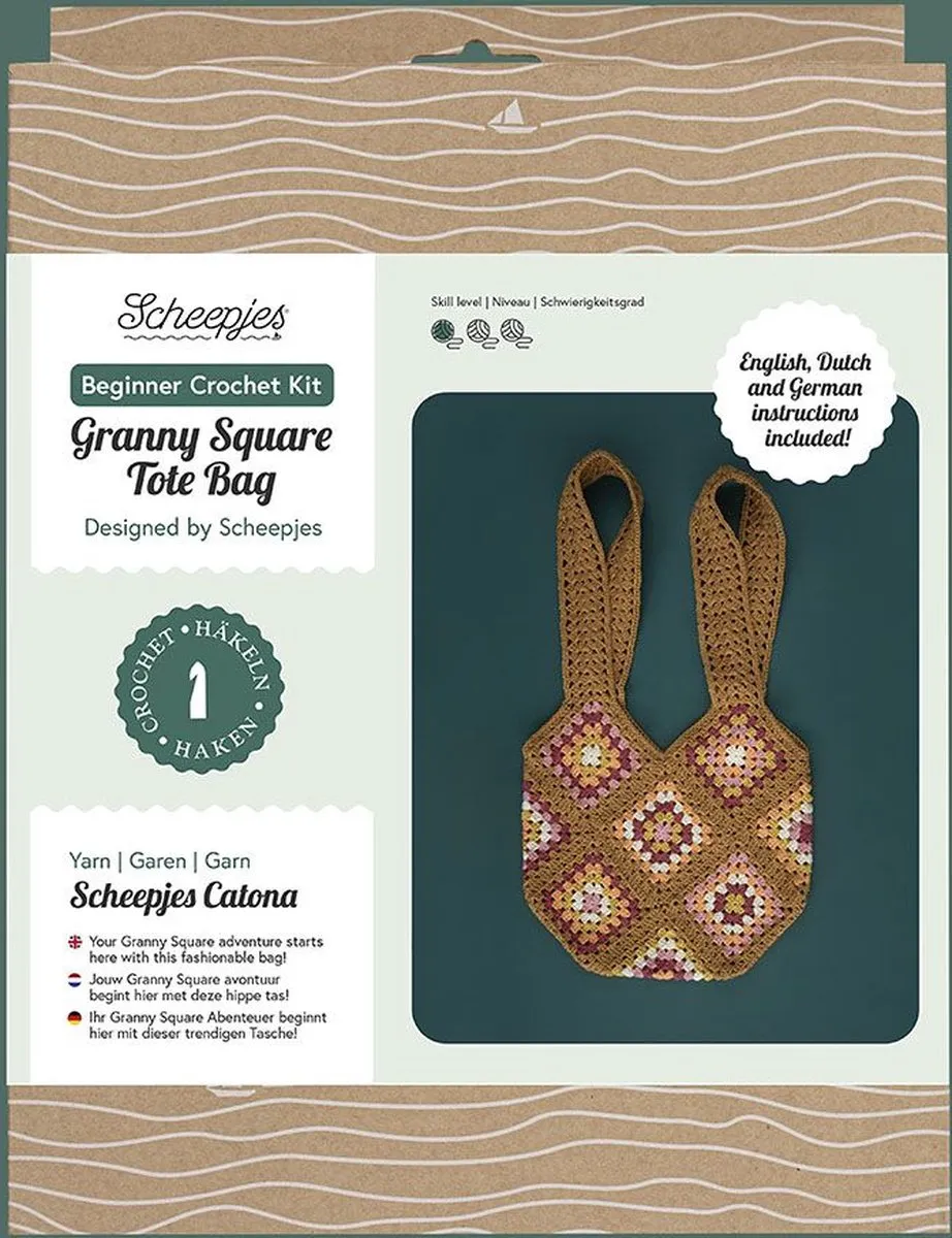 Scheepjes Beginner Haakkit Granny Square Tas