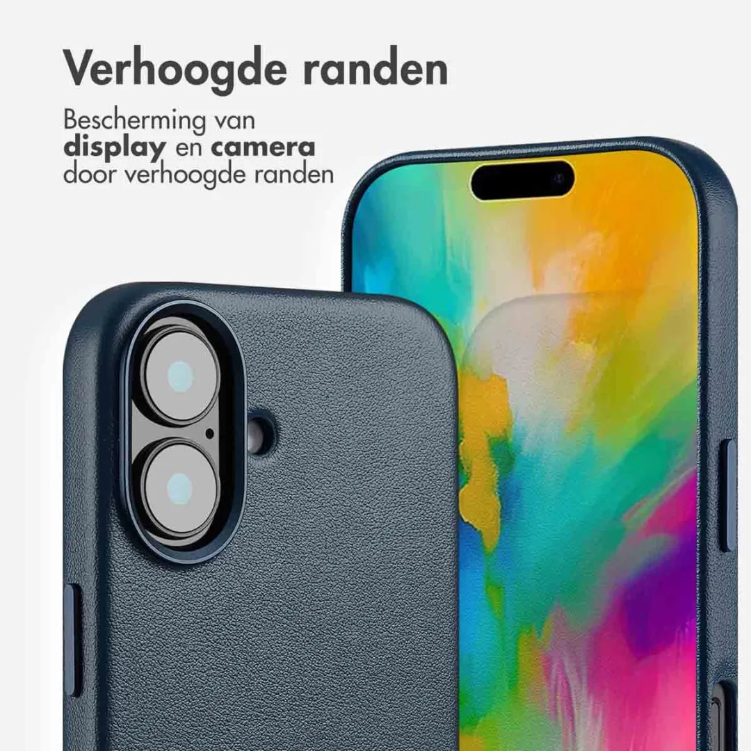 Accezz Hoesje iPhone 16 Nightfall Blue - 2 Stuks
