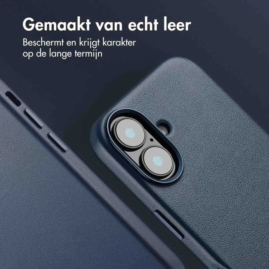 Accezz Hoesje iPhone 16 Nightfall Blue - 2 Stuks