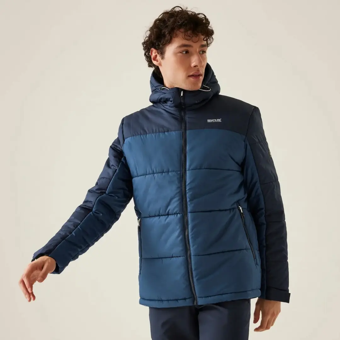 Regatta Nevado VII Capuchonjack - Navy - XL - afbeelding 2 van 4