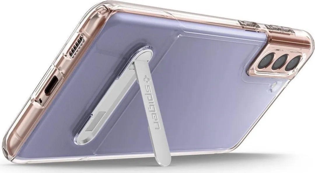 Spigen Slim Armor Essential ACS02412 Hoesje - Samsung Galaxy S21 Plus - Transparant - afbeelding 3 van 6