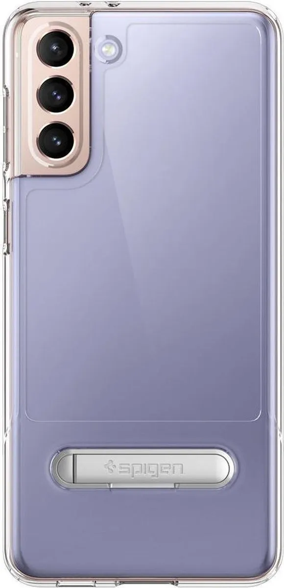 Spigen Slim Armor Essential ACS02412 Hoesje - Samsung Galaxy S21 Plus - Transparant - afbeelding 4 van 6