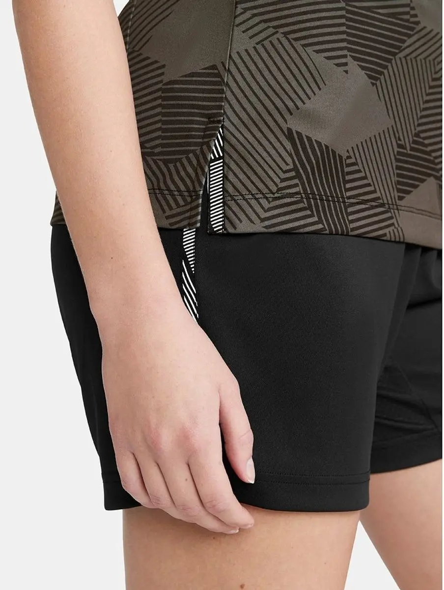 Craft Premier Fade Shirt Korte Mouw Dames - Zwart - afbeelding 4 van 6