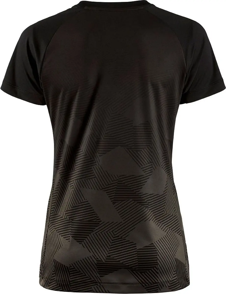 Craft Premier Fade Shirt Korte Mouw Dames - Zwart - afbeelding 2 van 6