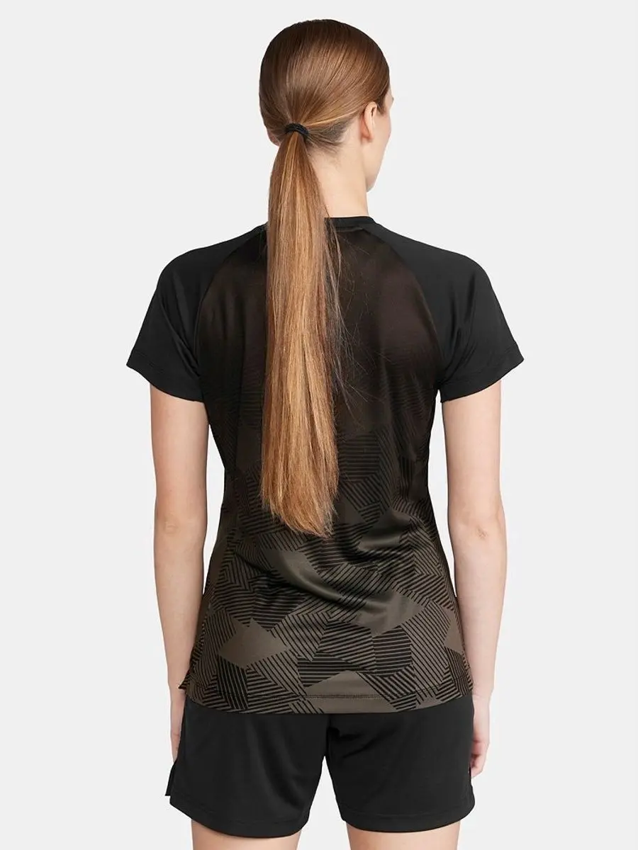 Craft Premier Fade Shirt Korte Mouw Dames - Zwart - afbeelding 3 van 6