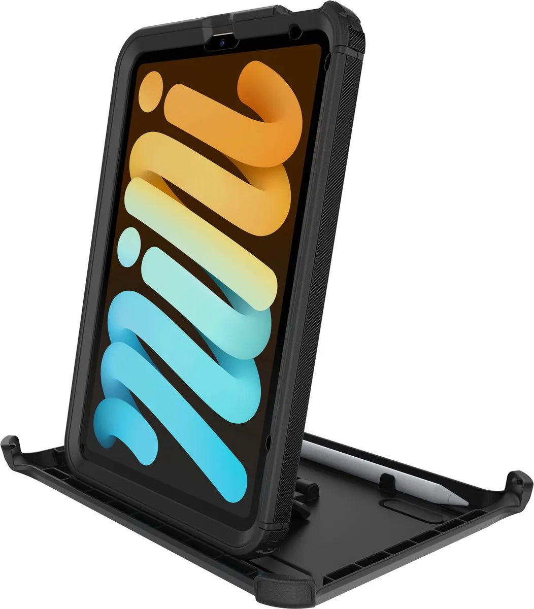 OtterBox Defender 77-87487 Tablethoes - iPad Mini 6 8.3" - Zwart